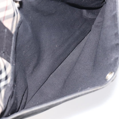 Burberry Nova Check Tote canvas check pattern, BLACK, CANVAS, Tote bag