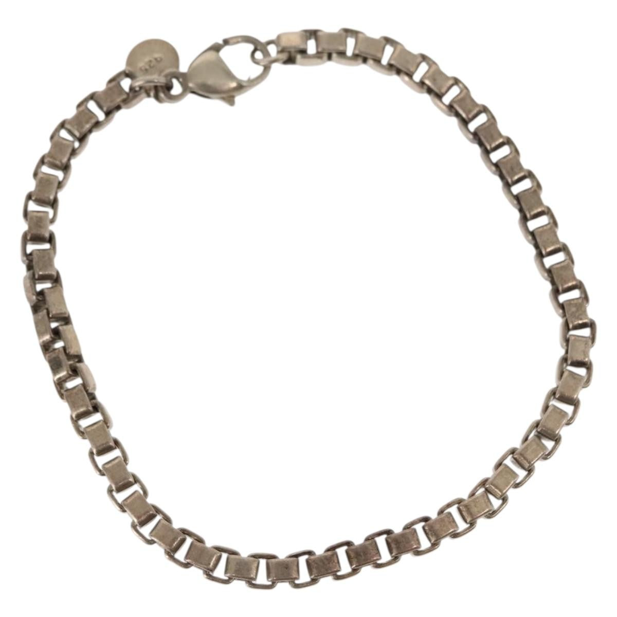 Tiffany & Co. Venetian Link Bracelet Sterling Silver, SILVER, SILVER, Bracelet
