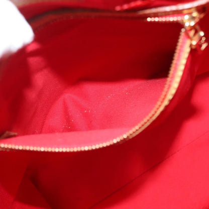 Louis Vuitton Reade Handbag Monogram Vernis, RED, PATENT_LEATHER, Handbag