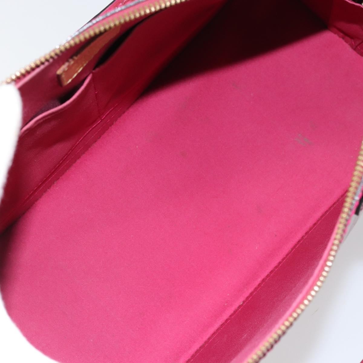 Louis Vuitton Alma Handbag Monogram Vernis, RED, PATENT_LEATHER, Handbag