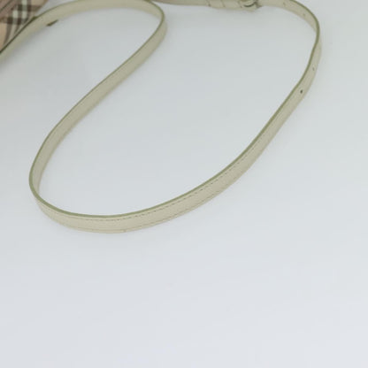 Burberry Nova Check Blue Label Canvas, PINK, CANVAS, Shoulder bag