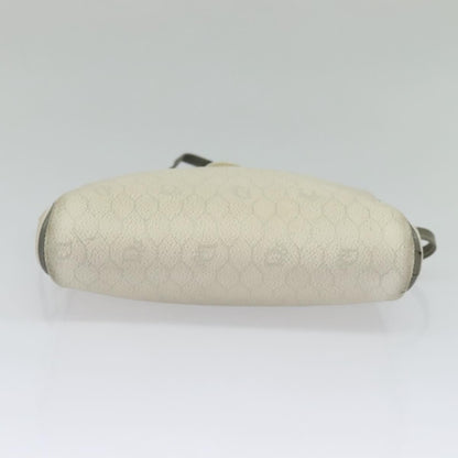 Christian Dior Vintage Honeycomb Shoulder Bag Canvas, WHITE, CANVAS, Shoulder bag