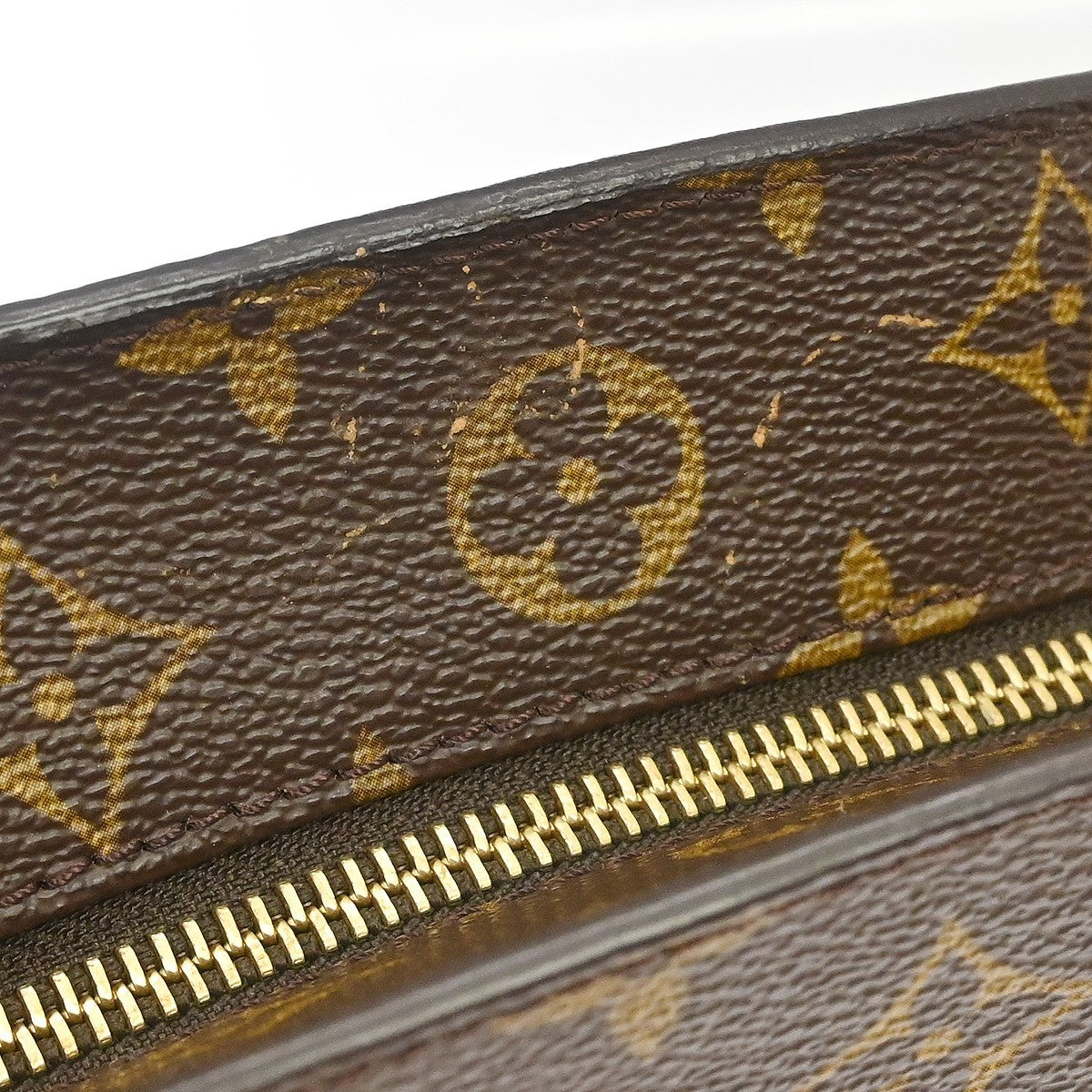 Louis Vuitton Babylone Handbag Monogram Canvas, Brown, Canvas, Tote Bag