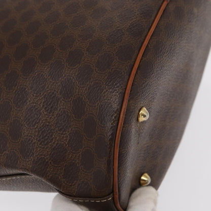 Celine Vintage Macadam Tote bag Canvas, BROWN, CANVAS, Tote bag