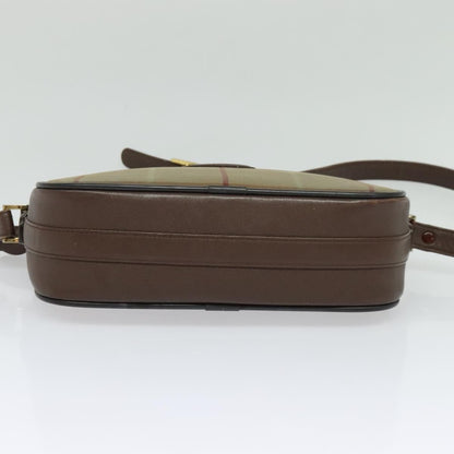 Burberry Nova check Shoulder bag Canvas, BEIGE, CANVAS, Shoulder bag