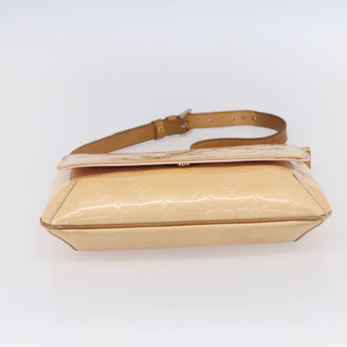 Louis Vuitton Thompson Street Handbag Monogram Vernis, BEIGE, PATENT_LEATHER, Shoulder bag