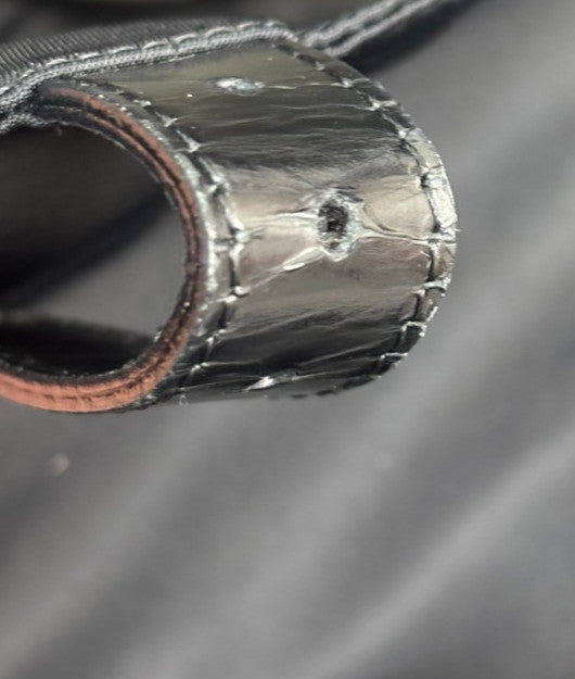 Prada Buckle Messenger Bag Tessuto, BLACK, NYLON, Shoulder bag