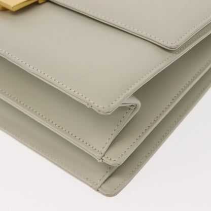 Givenchy 4G shoulder Bag Leather, GRAY, LEATHER, Shoulder bag