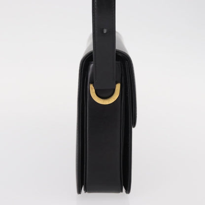 Gucci Vintage Shoulder Bag Leather, BLACK, LEATHER, Shoulder bag