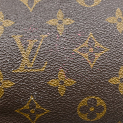 Louis Vuitton Papillon Handbag Monogram Canvas, Brown, Canvas, Handbag