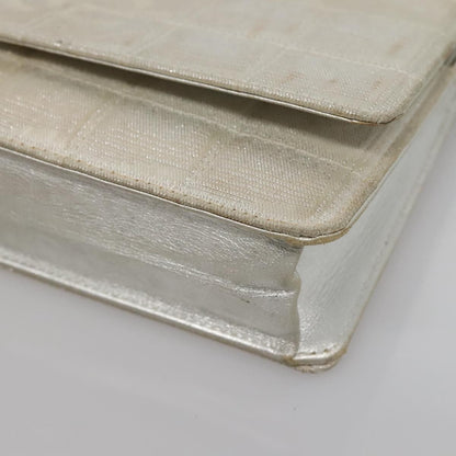 Chanel Travel Line Wallet on Chain Quilted Nylon, SILVER, NYLON, Wallets