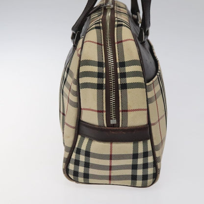 Burberry Nova Check Bowling Bag Canvas, BEIGE, NYLON, Bag