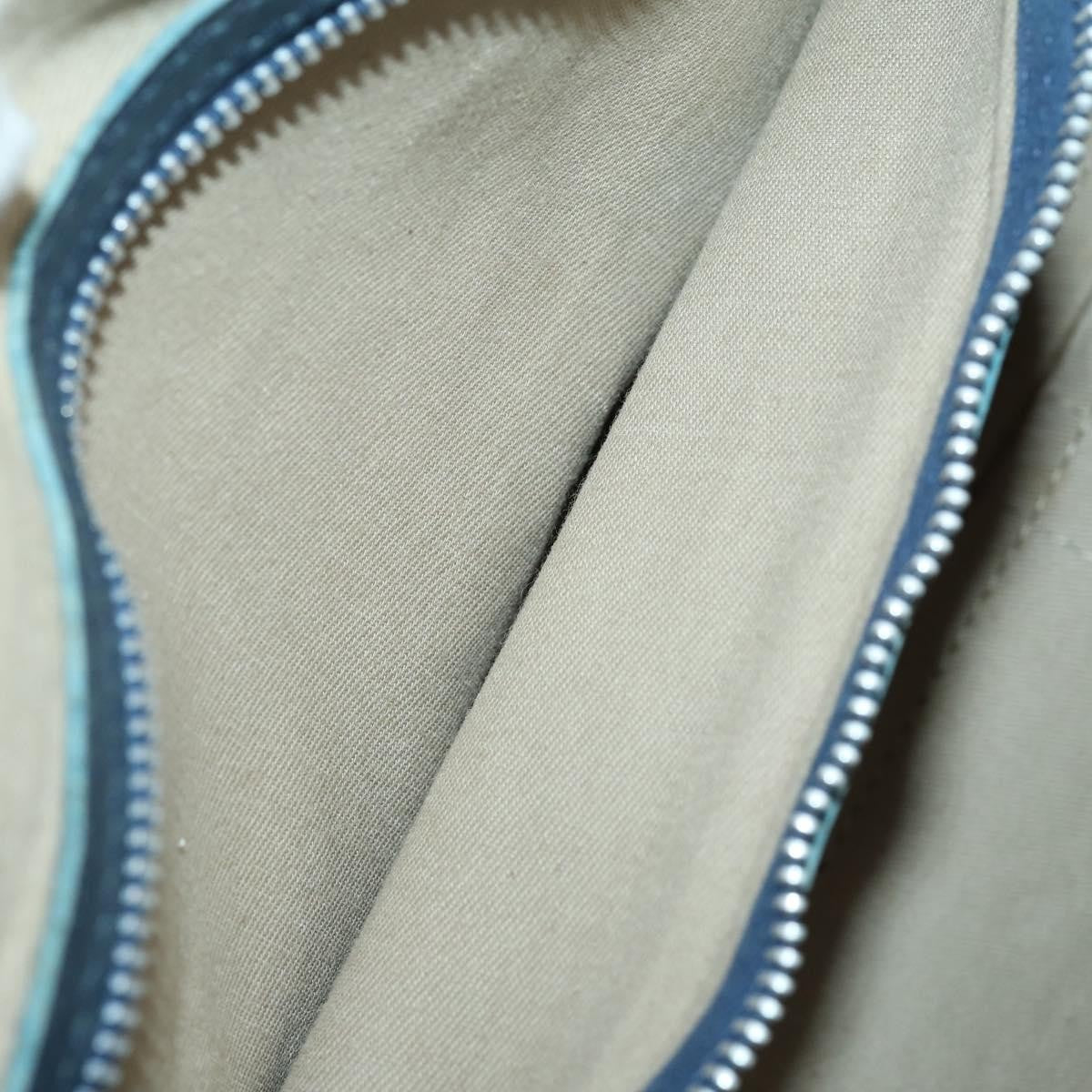 Christian Dior Vintage Trotter Boston Bag Canvas, NAVY, CANVAS, Travel bag