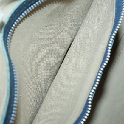 Christian Dior Vintage Trotter Boston Bag Canvas, NAVY, CANVAS, Travel bag