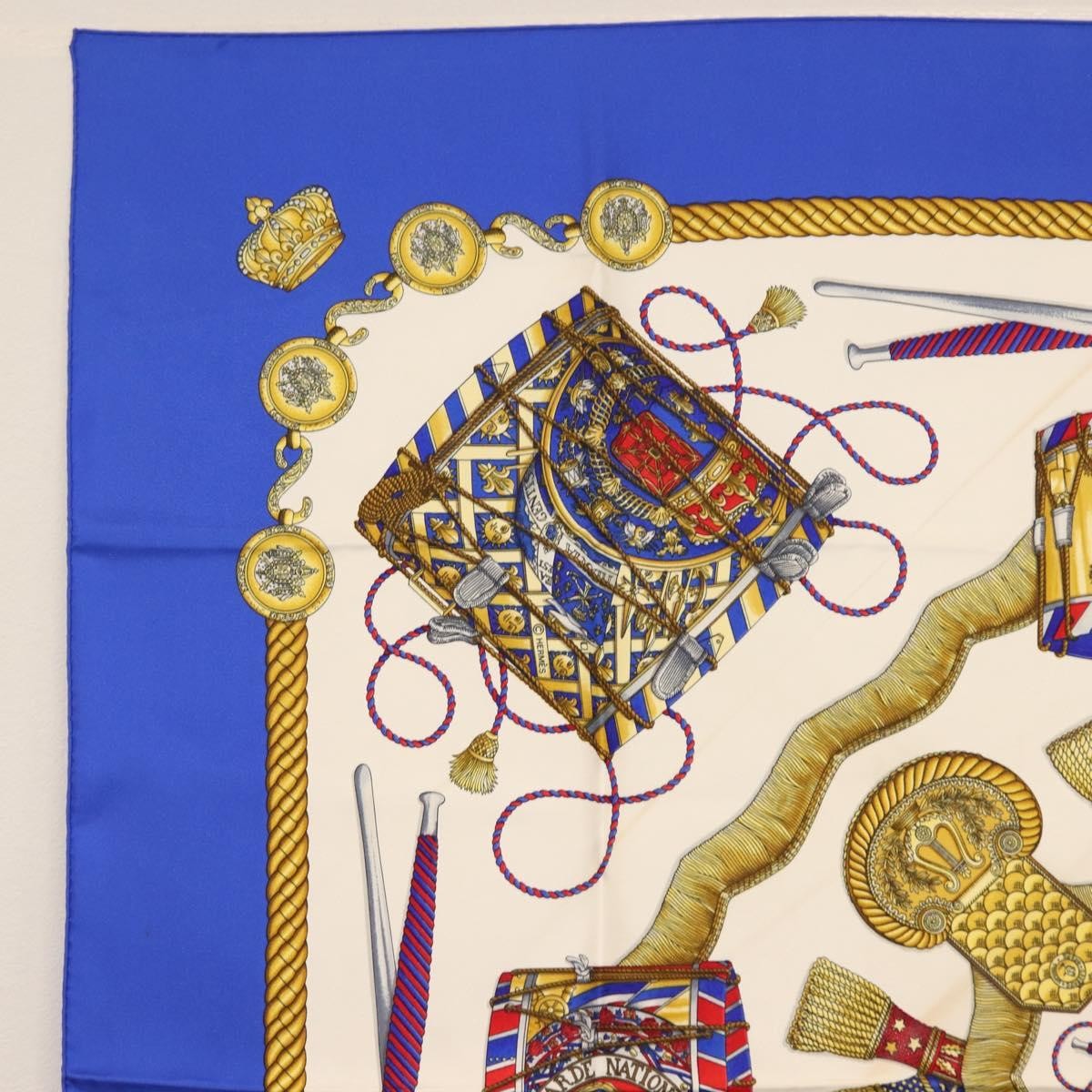 Hermes Carré 90 Silk multicolor, BLUE, SILK, Scarve & shawl