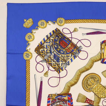 Hermes Carré 90 Silk multicolor, BLUE, SILK, Scarve & shawl