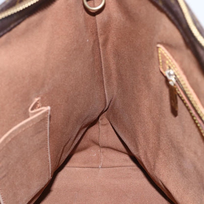 Louis Vuitton Cabas Mezzo Monogram Canvas, BROWN, CANVAS, Tote bag