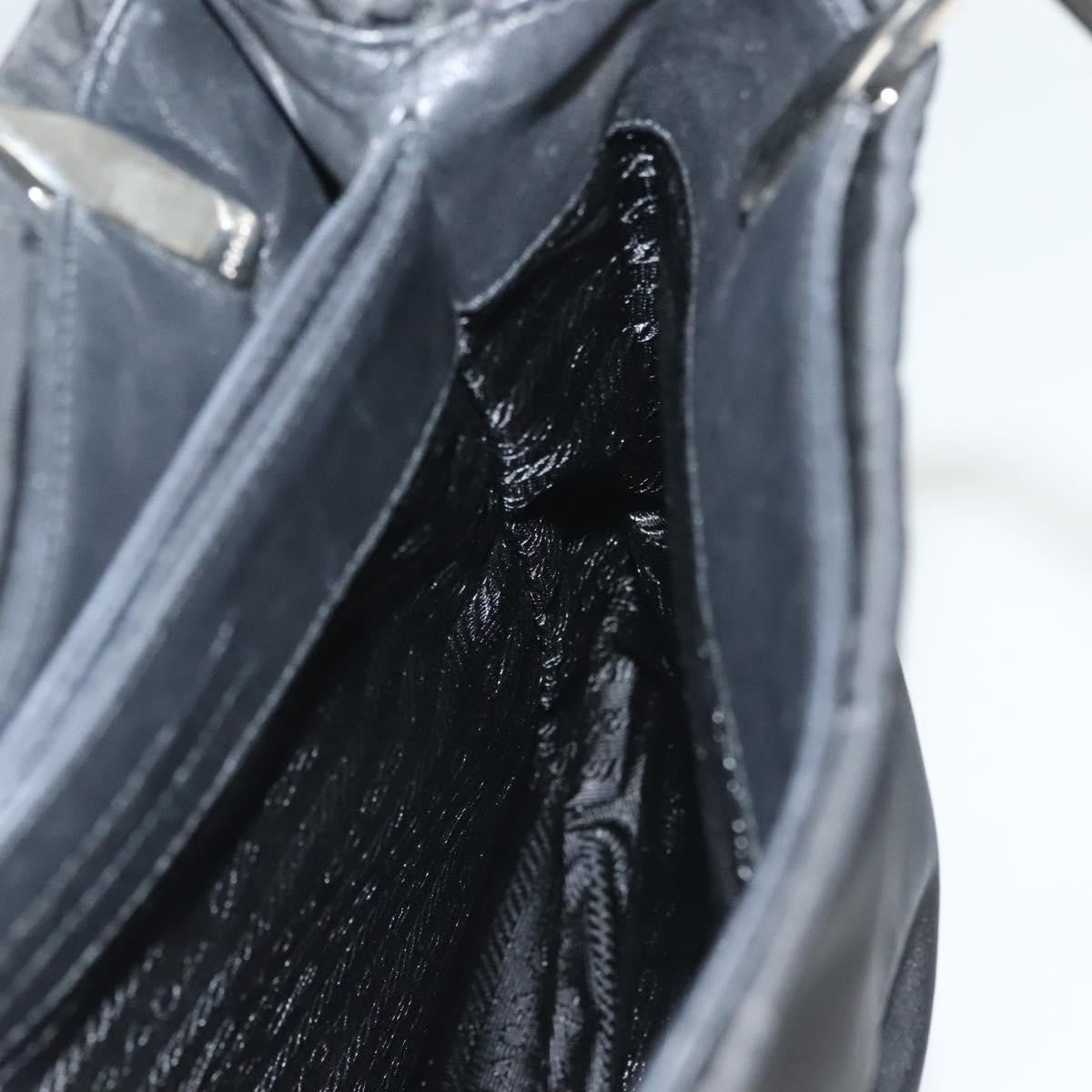 Prada Vintage Handbag Tessuto, BLACK, NYLON, Handbag