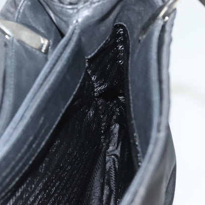 Prada Vintage Handbag Tessuto, BLACK, NYLON, Handbag