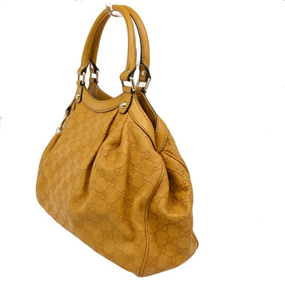 Gucci Sukey Tote Guccissima Leather, YELLOW, LEATHER, Tote bag