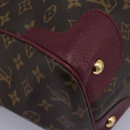 Louis Vuitton Estrela NM Handbag Monogram Canvas with Leather, PURPLE, CANVAS, Handbag