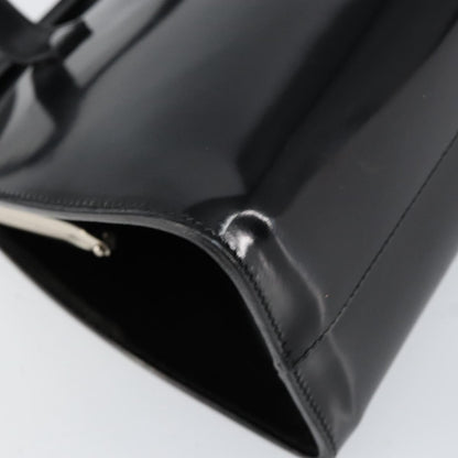 Salvatore Ferragamo Vintage Tote bag Patent Leather, BLACK, PATENT_LEATHER, Tote bag