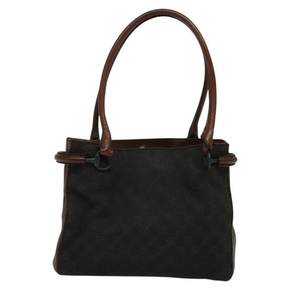 Gucci Horsebit Handle Tote GG Canvas, BROWN, CANVAS, Tote bag