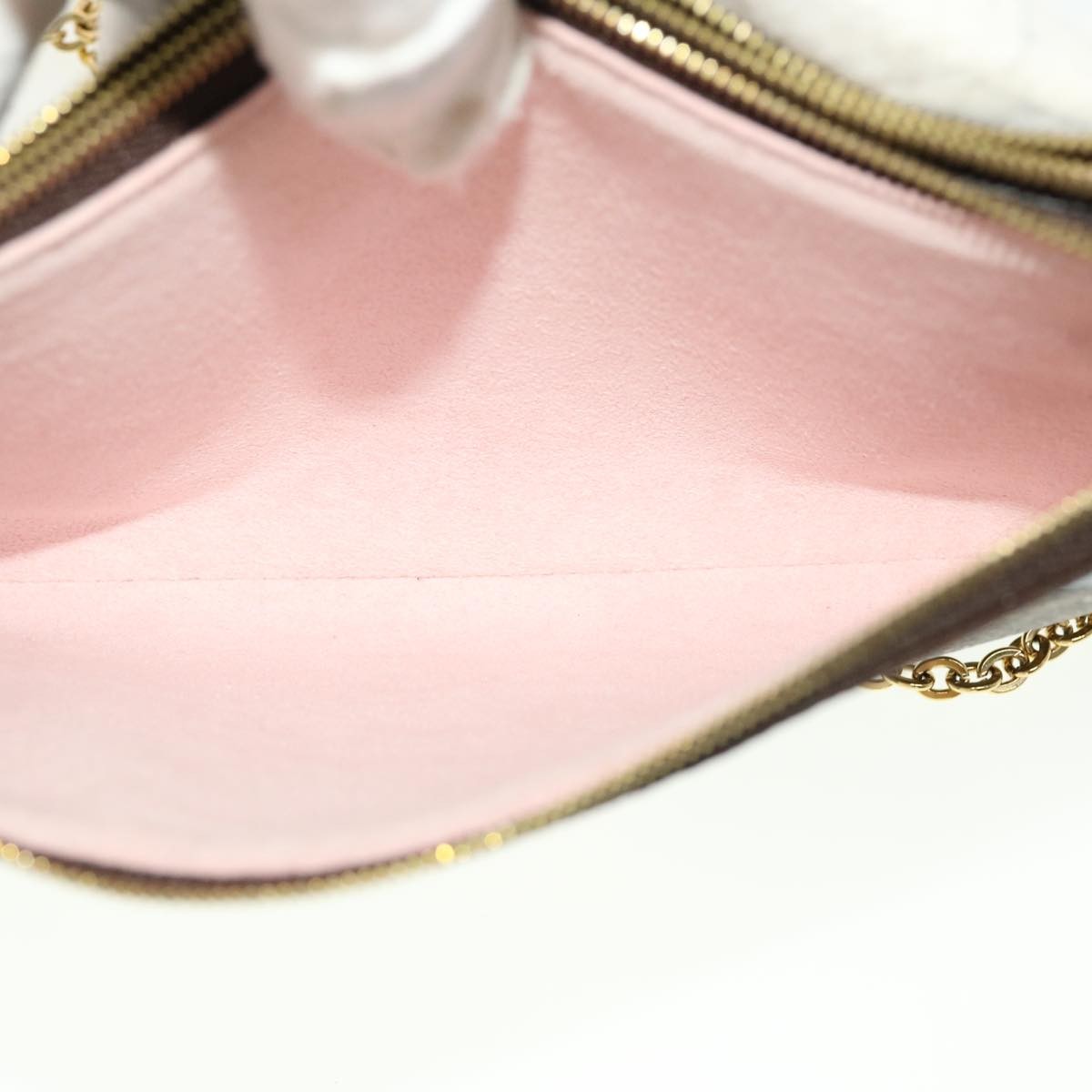 Louis Vuitton Double Zip Pochette Limited Edition Vivienne Xmas Monogram Canvas, BROWN, CANVAS, Clutche & pouche