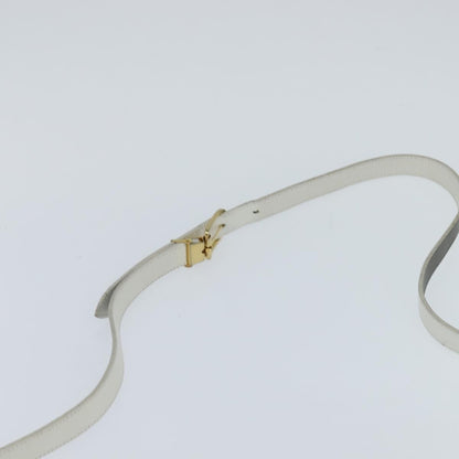 Christian Dior Vintage Honeycomb Flap Crossbody Bag Canvas and Leather, WHITE, CANVAS, Shoulder bag