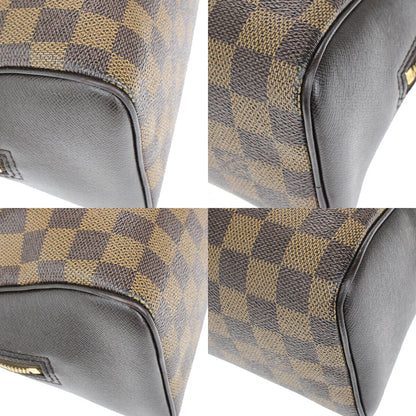 Louis Vuitton Brera Handbag Damier, BROWN, CANVAS, Handbag