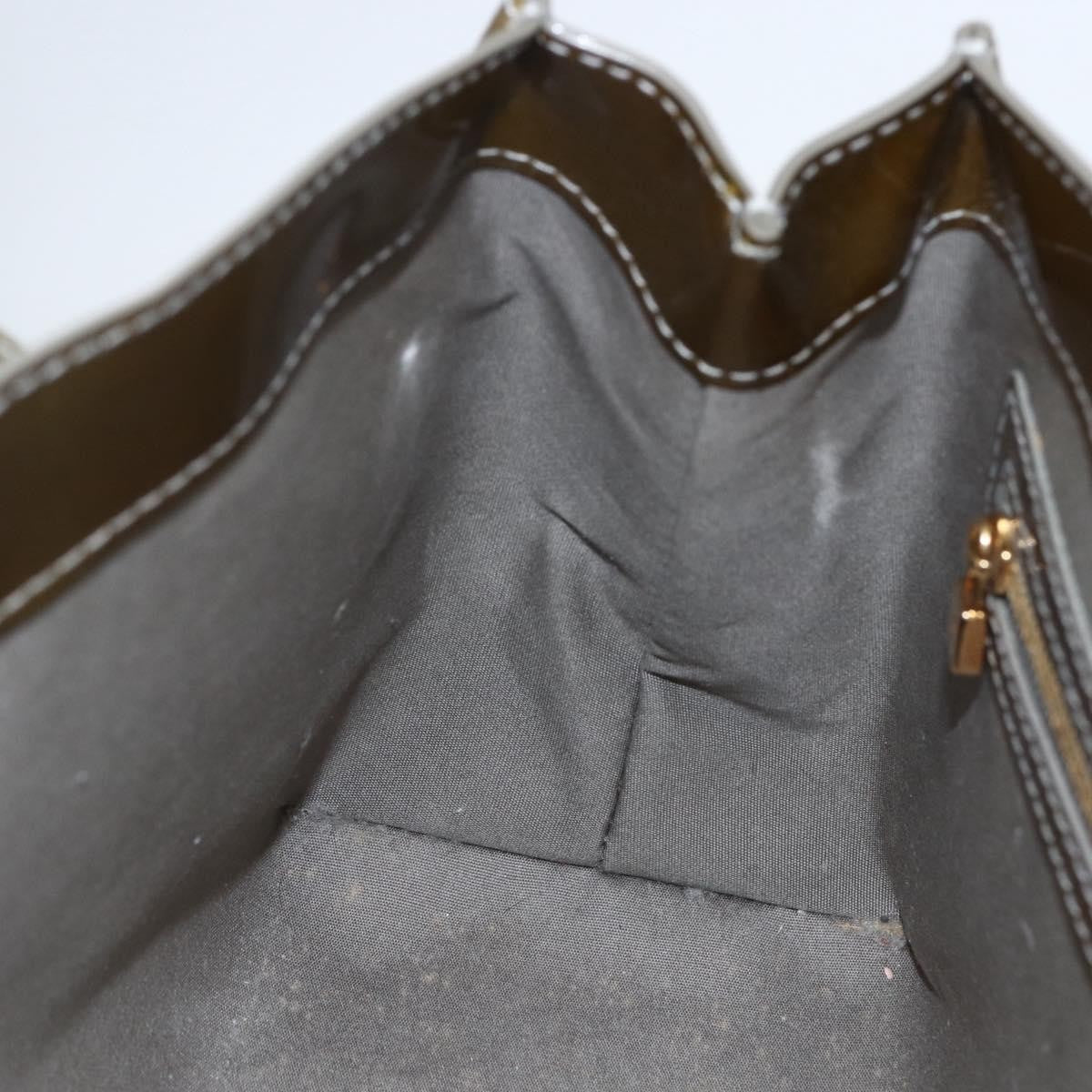 Louis Vuitton Wilshire Handbag Monogram Vernis, KHAKI, PATENT_LEATHER, Handbag