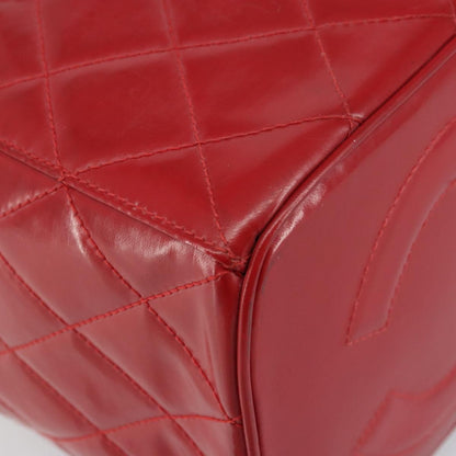 Chanel Vintage Vanity Case Patent, RED, PATENT_LEATHER, Handbag