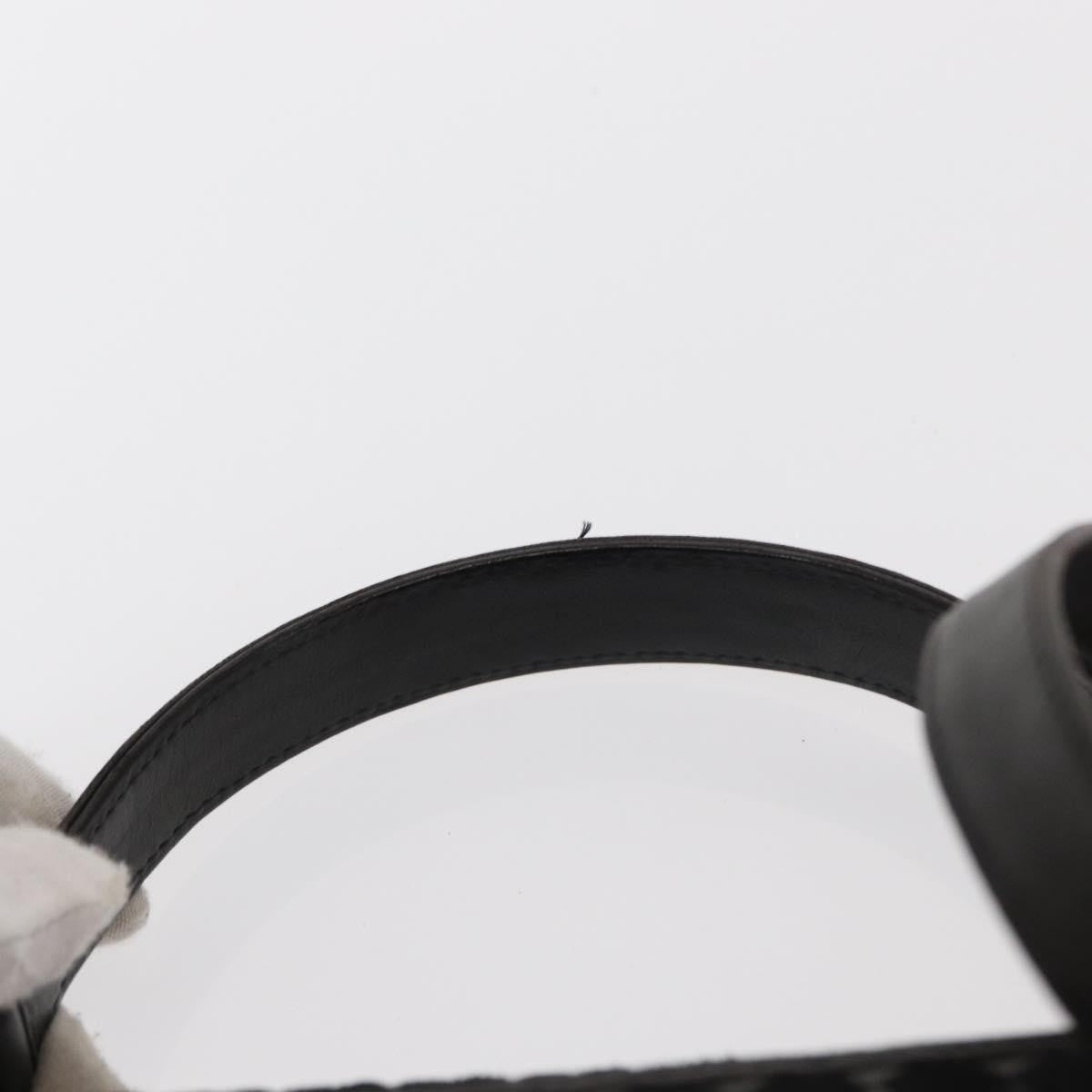 Bally Vintage Handbag Leather, BLACK, LEATHER, Handbag