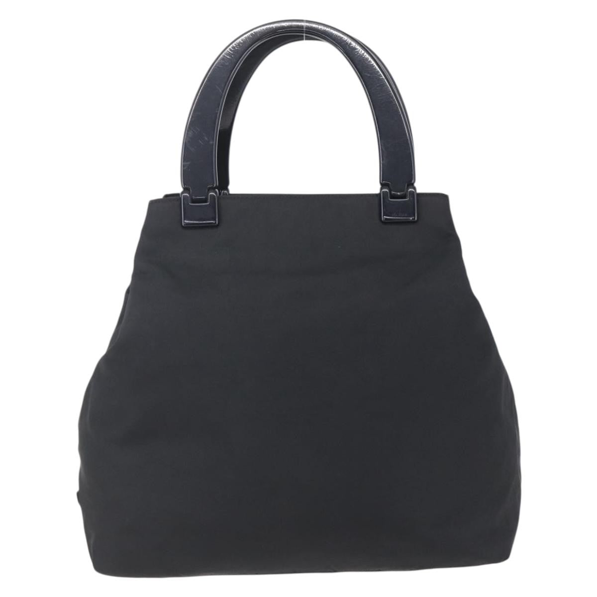Prada Vintage Handbag Tessuto, Black, Nylon, Handbag