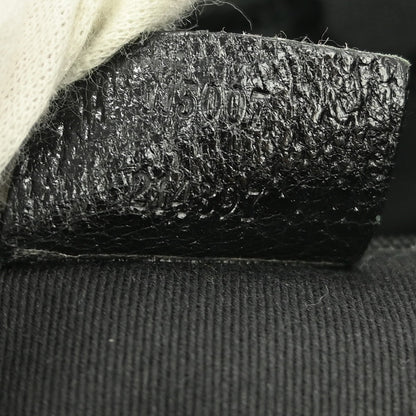 Gucci Vintage tote Leather, BLACK, CANVAS, Tote bag