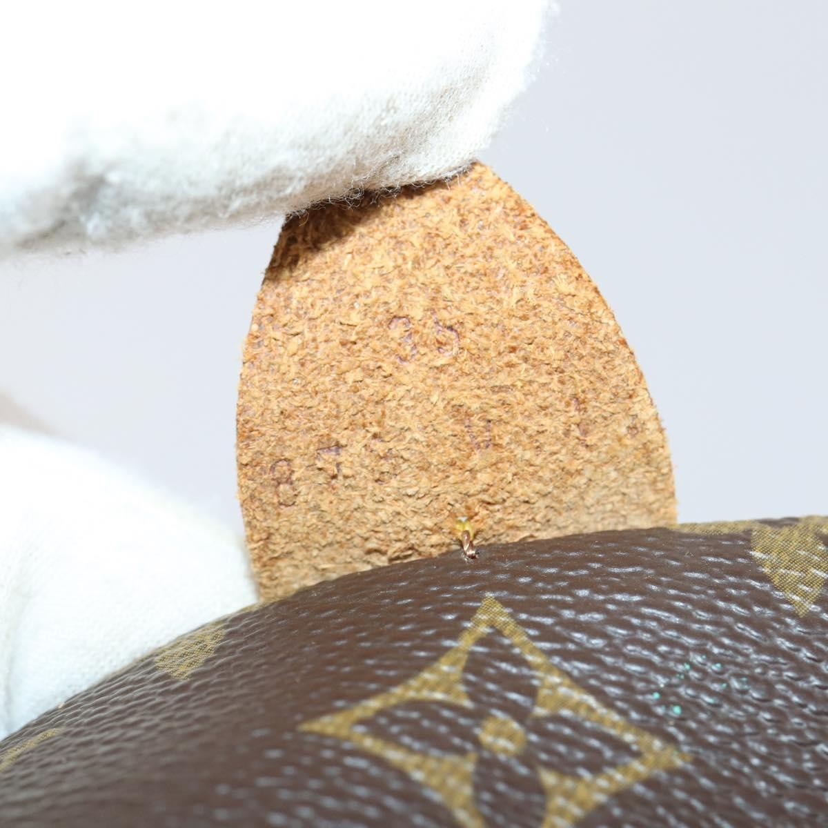 Louis Vuitton Sac Souple Handbag Monogram Canvas, BROWN, CANVAS, Travel bag