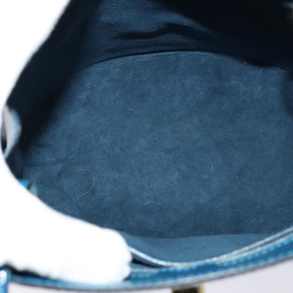 Louis Vuitton Cluny Shoulder Bag Epi Leather, BLUE, LEATHER, Shoulder bag