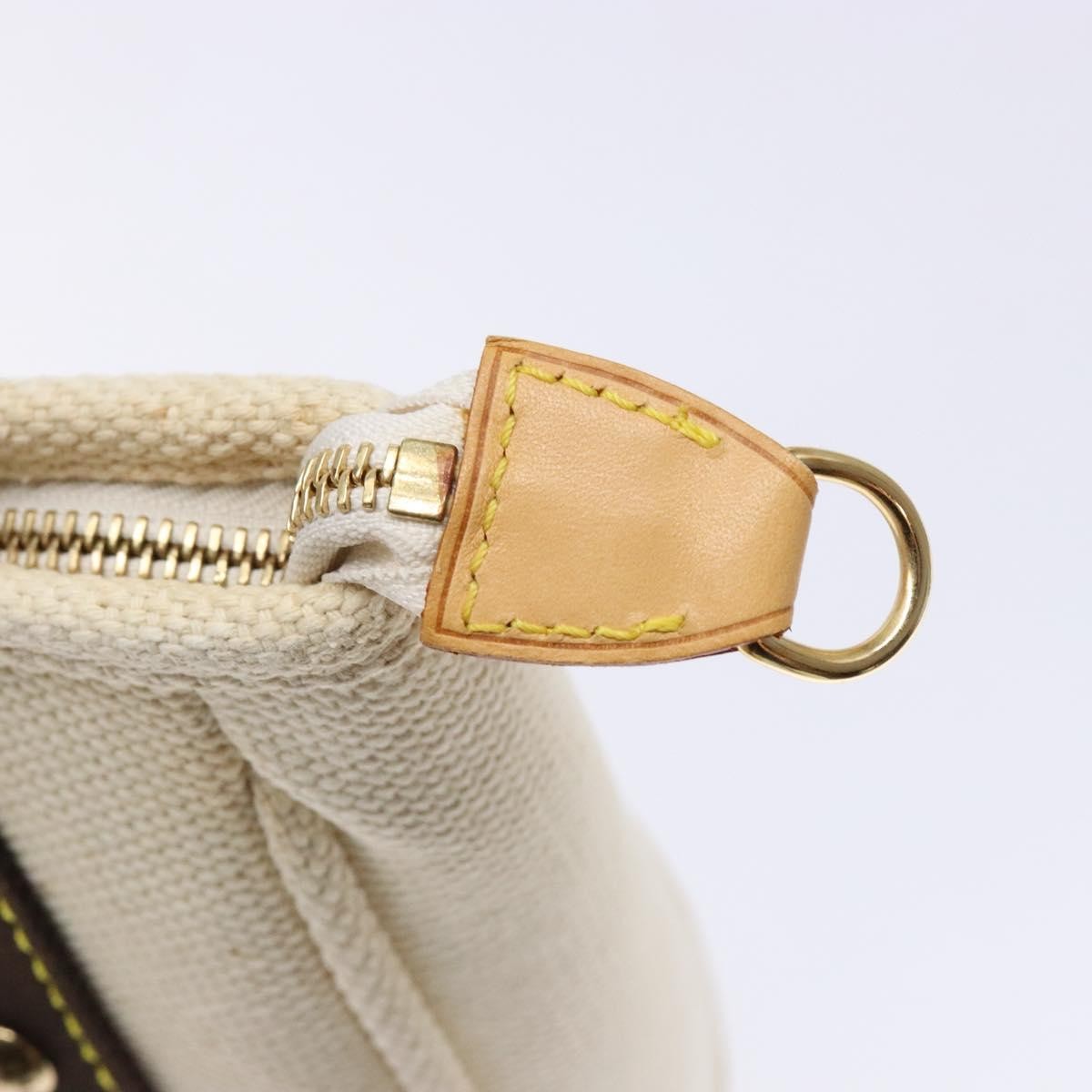 Louis Vuitton Antigua Tote Canvas, WHITE, CANVAS, Tote bag