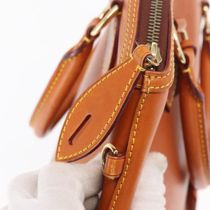 Louis Vuitton Lockit Handbag Nomade Leather, BROWN, LEATHER, Handbag