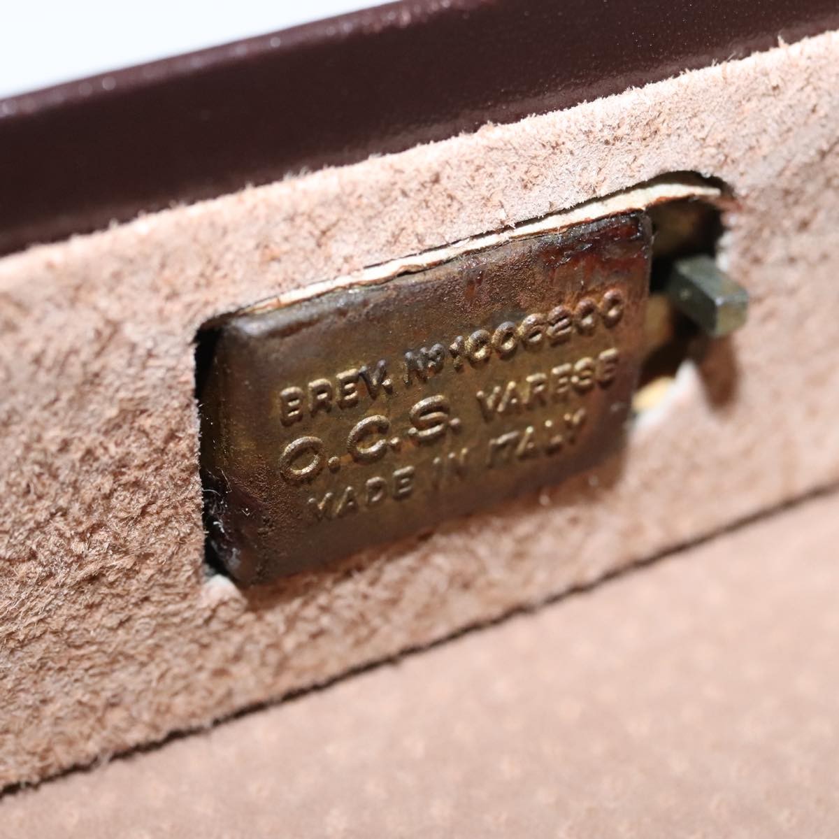 Loewe Anagram Business Leather, BROWN, LEATHER, Briefcase