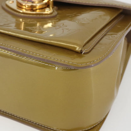 Louis Vuitton Mirada Handbag Monogram Vernis, BEIGE, PATENT_LEATHER, Handbag