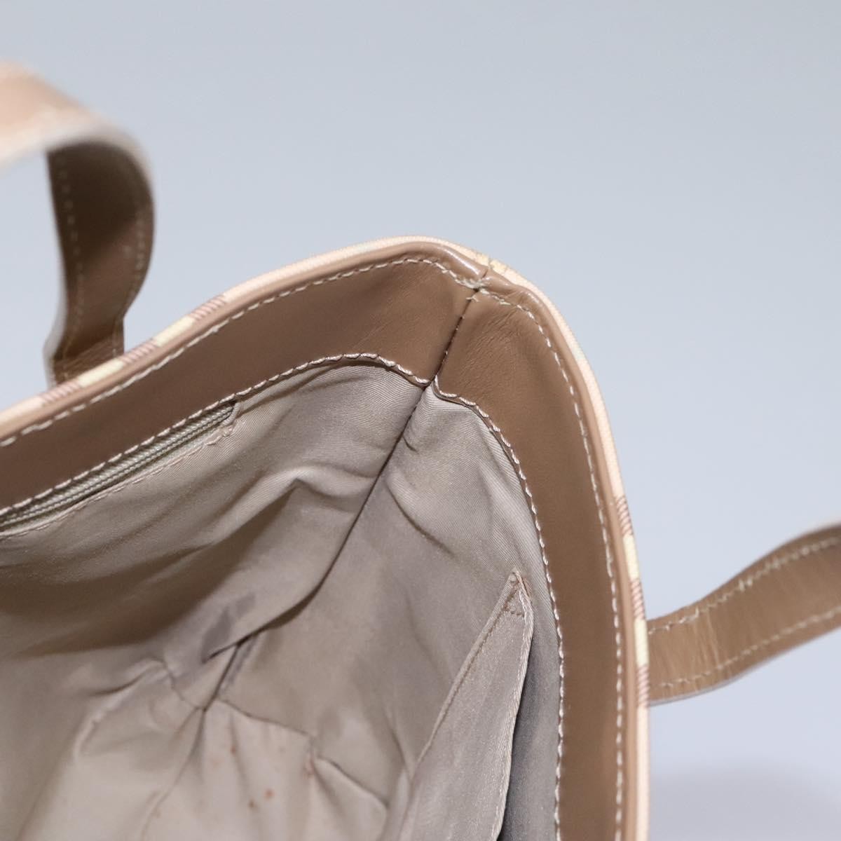 Burberry Nova Check Tote Canvas and Leather, PINK, CANVAS, Tote bag