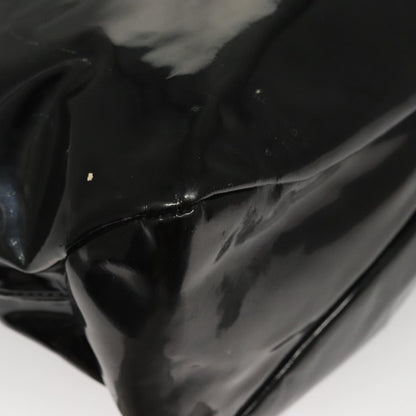 Salvatore Ferragamo Vara Tote Patent Leather, BLACK, PATENT_LEATHER, Tote bag