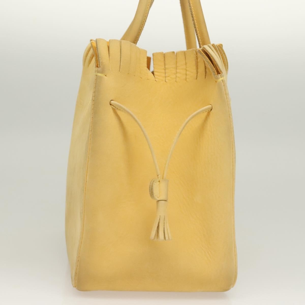 Salvatore Ferragamo Vintage Tote bag Suede, YELLOW, SUEDE, Tote bag