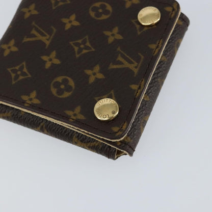 Louis Vuitton CASE JEWELRY BOX Canvas, BROWN, CANVAS, Wallets