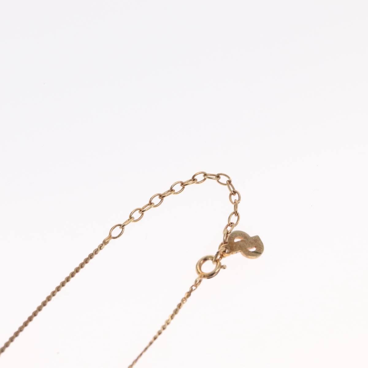 Christian Dior CD Logo necklace Metal, GOLD, METAL, Necklace