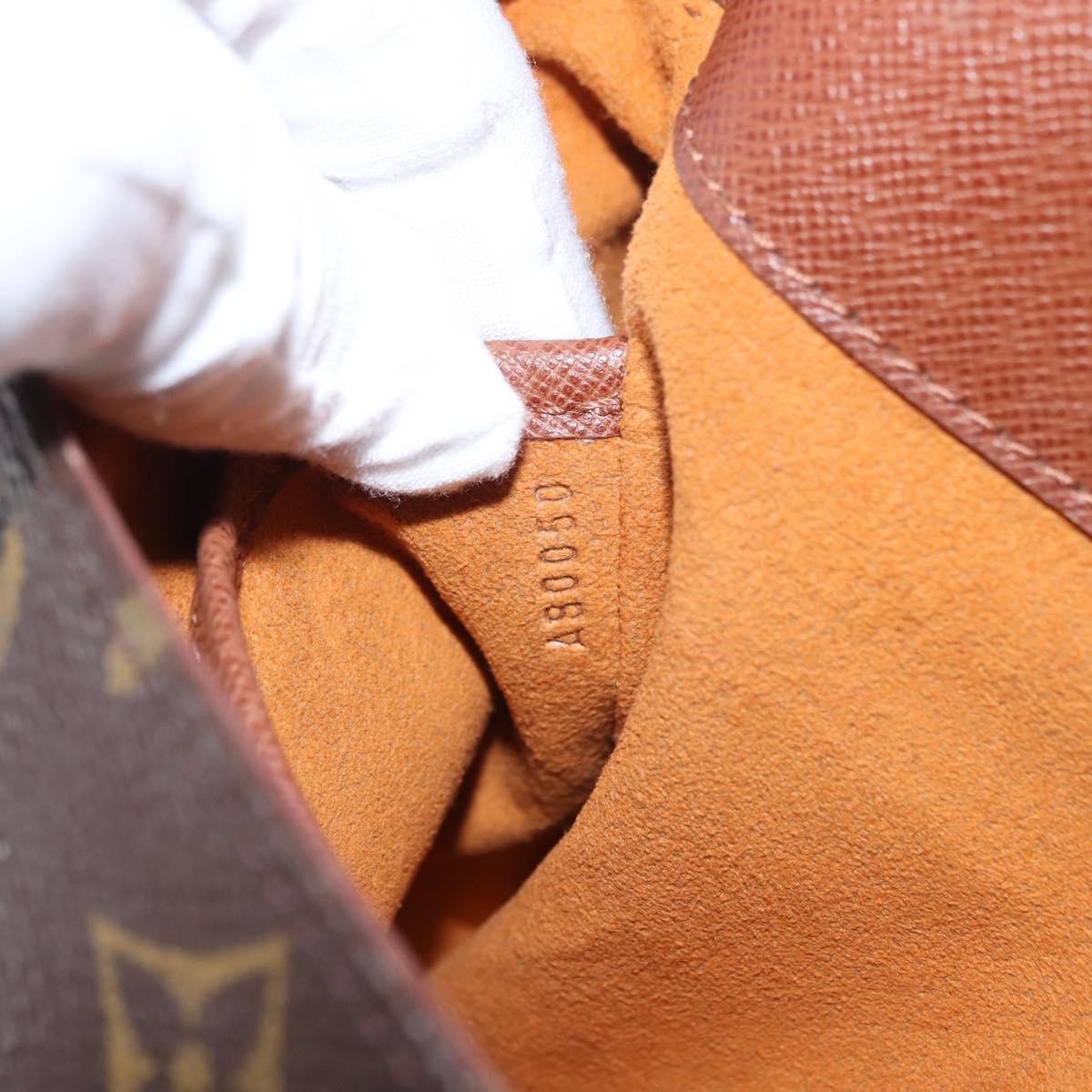 Louis Vuitton Musette Salsa Handbag Monogram Canvas, BROWN, CANVAS, Shoulder bag