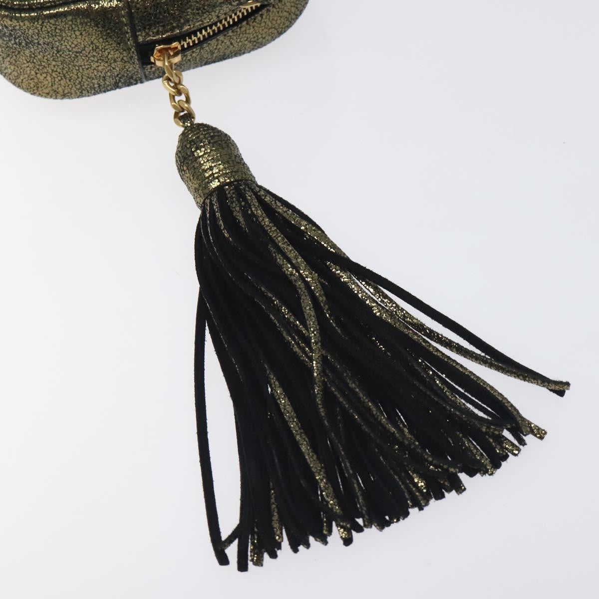 Saint Laurent Classic Monogram Blogger Crossbody Bag Leather, GOLD, LEATHER, Crossbody bag