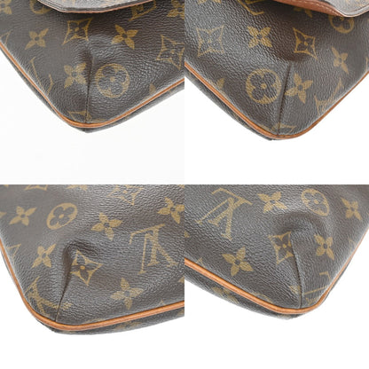 Louis Vuitton Musette Handbag Monogram Canvas, Brown, Canvas, Shoulder Bag