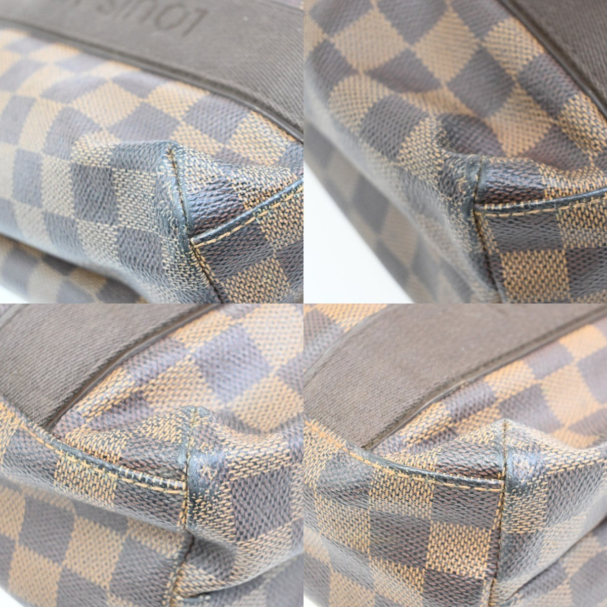 Louis Vuitton Cabas Beaubourg Damier, BROWN, CANVAS, Tote bag